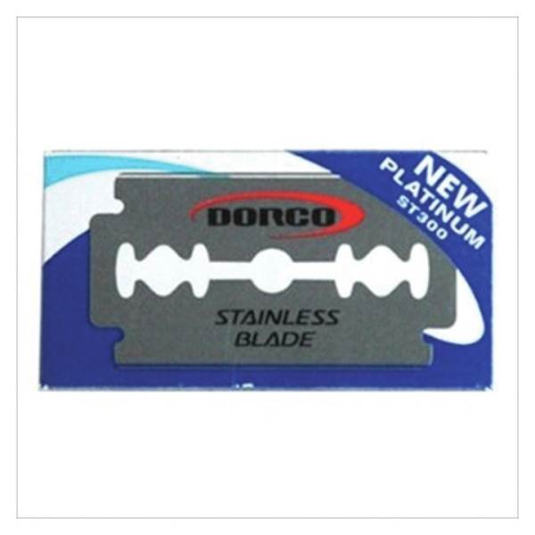 Dorco Double Edge Razor Blade 100Ct Blue