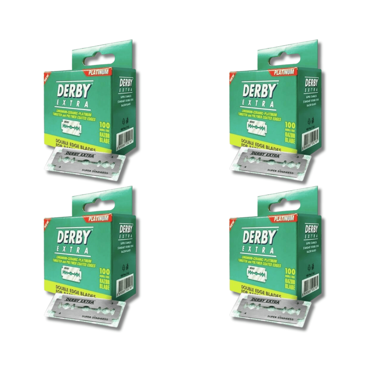 Derby Double Edge Razor Blades - 100ct (mini) - BarberSets