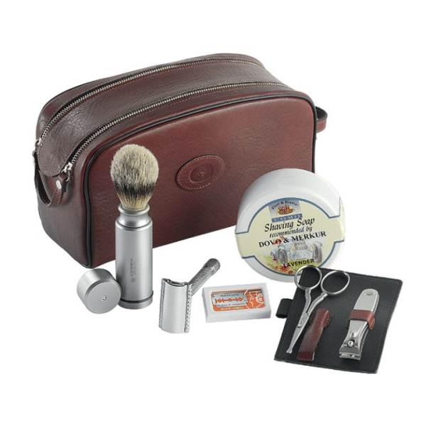 Dovo Shaving Set  Brown