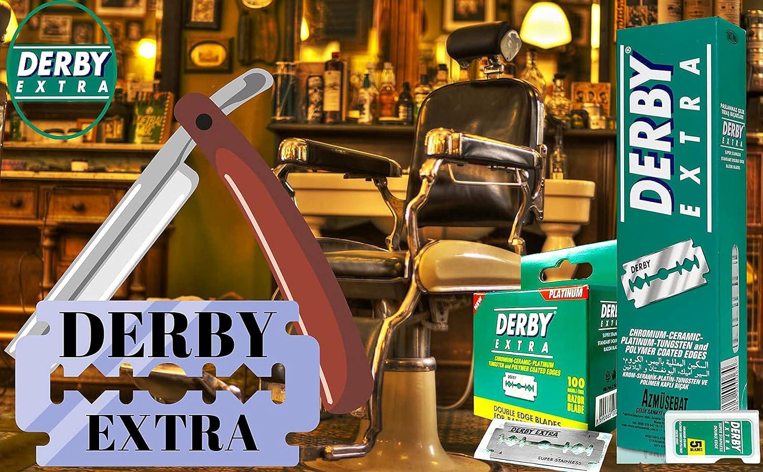Derby Double Edge Razor Blades - 100ct (mini) - BarberSets
