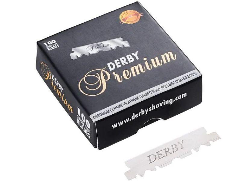 Derby Single Edge Razor Blades 100 pcs - Premium ASIN:B072HJCFK6 - BarberSets