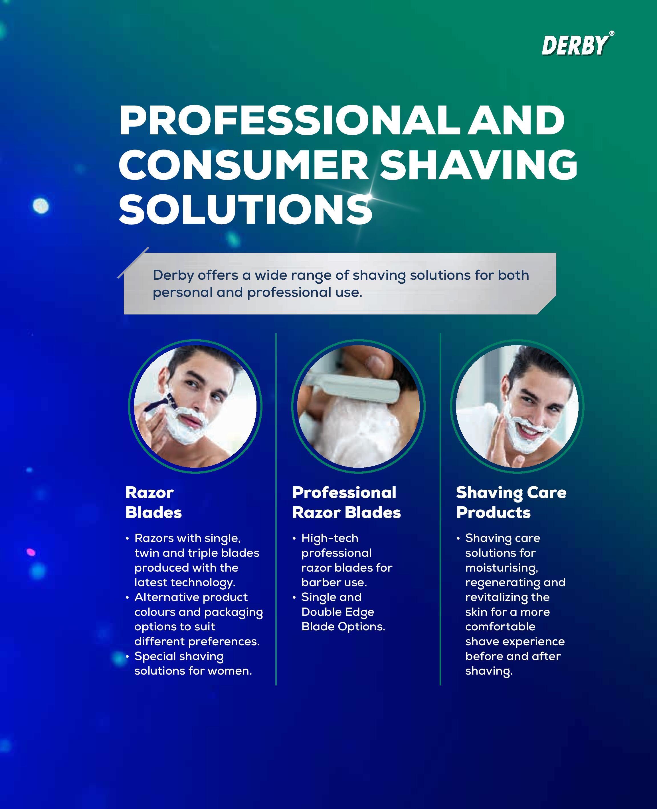 Derby Double Edge Razor Blades 100Ct - Premium DE-D114-PRE - BarberSets