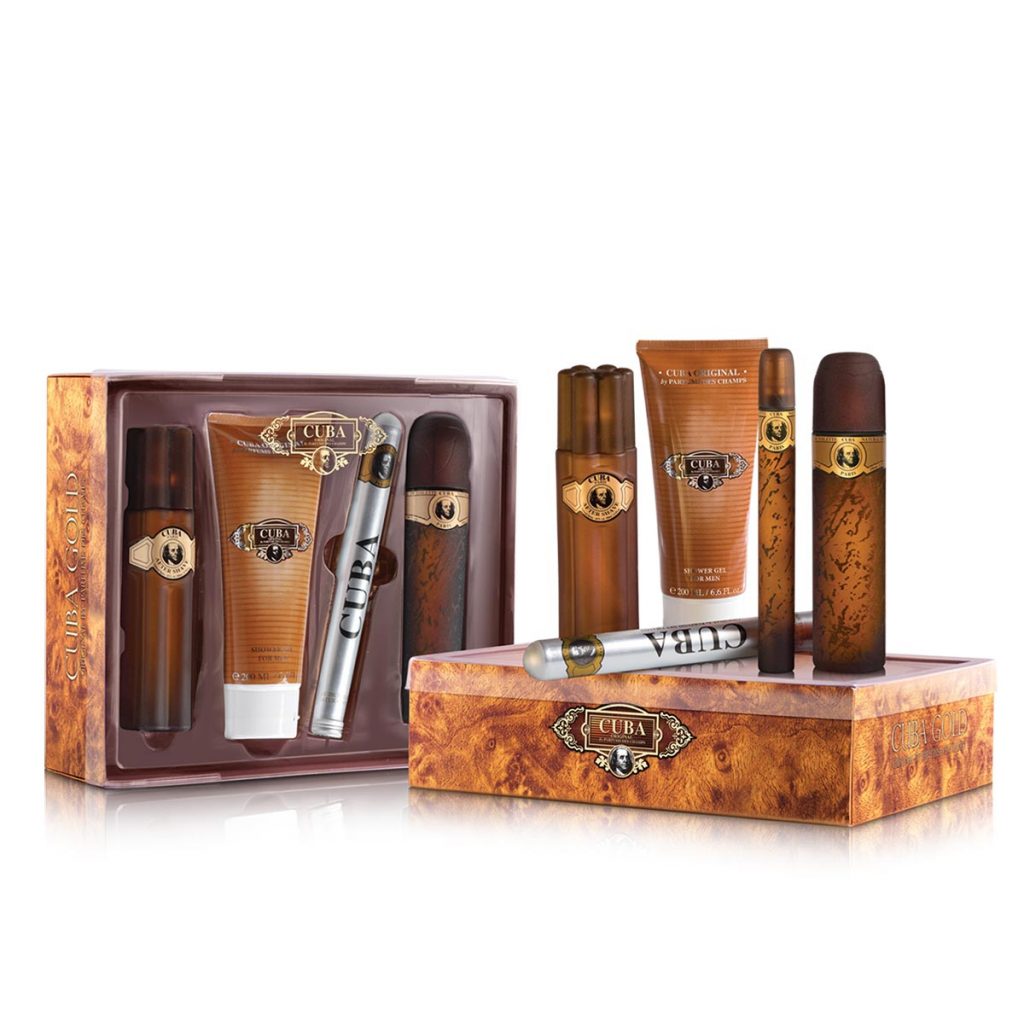 Mega Set - Cuba Gold M 4pc Blockbuster 4pc Set (w/ 100ml + AfterShave + ShowerGel + 35ml Bonus)