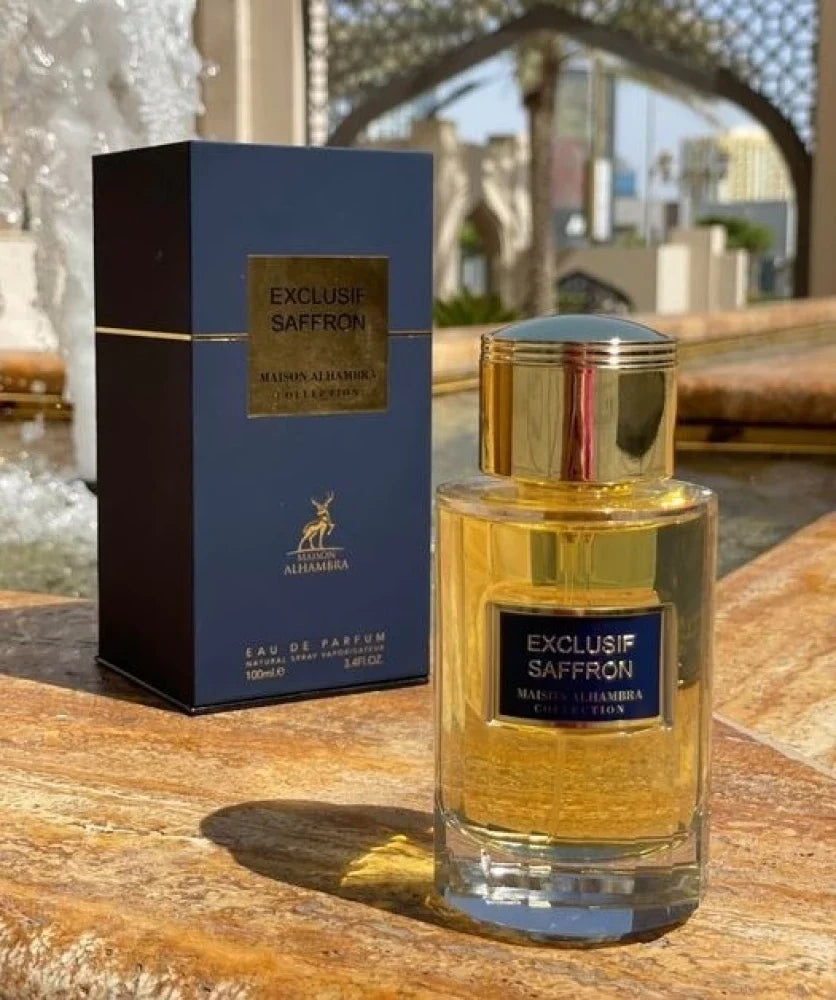 Lattafa Alhambra Exclusif Saffron EDP M 100ml Boxed