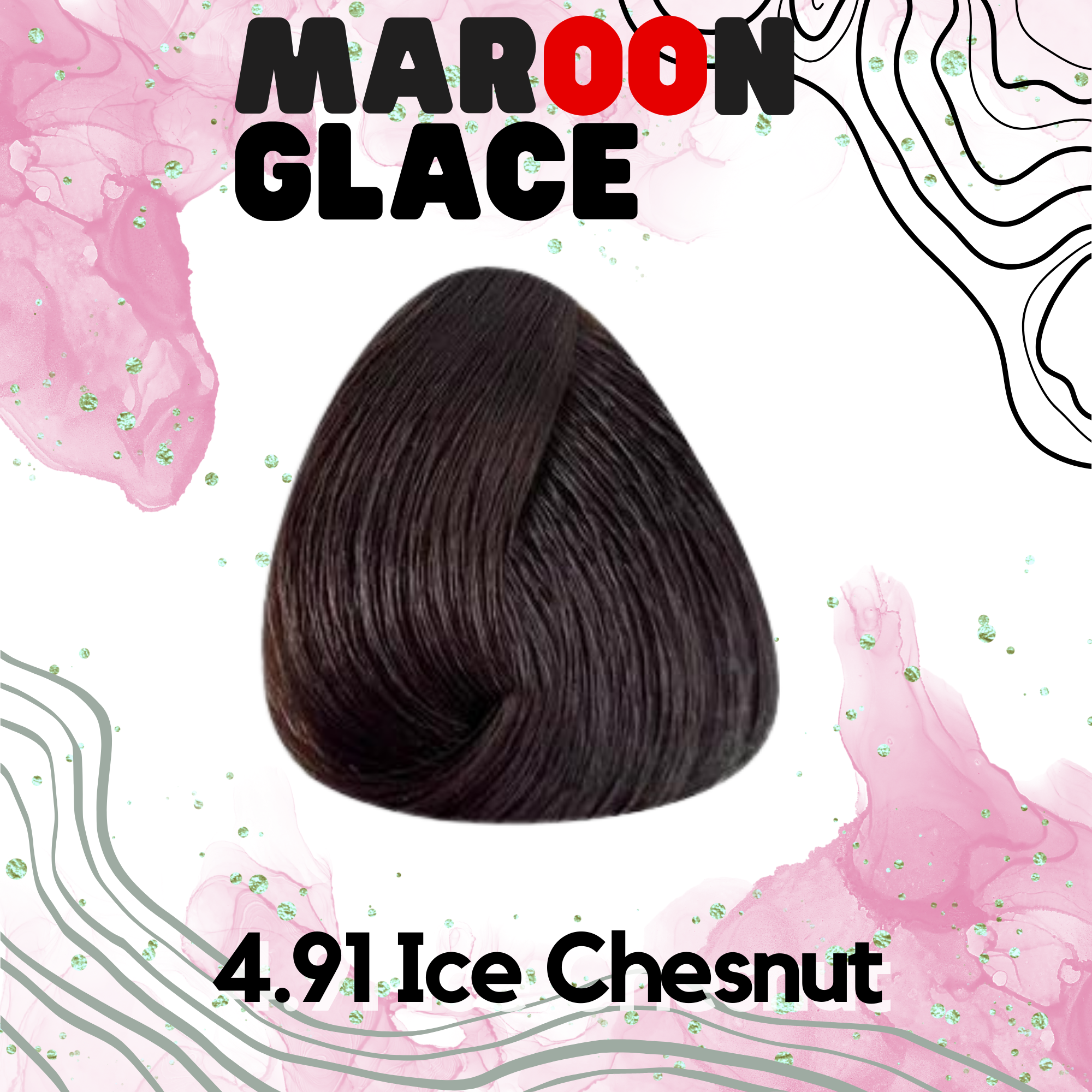 Cree Hair Color Maroon Glace