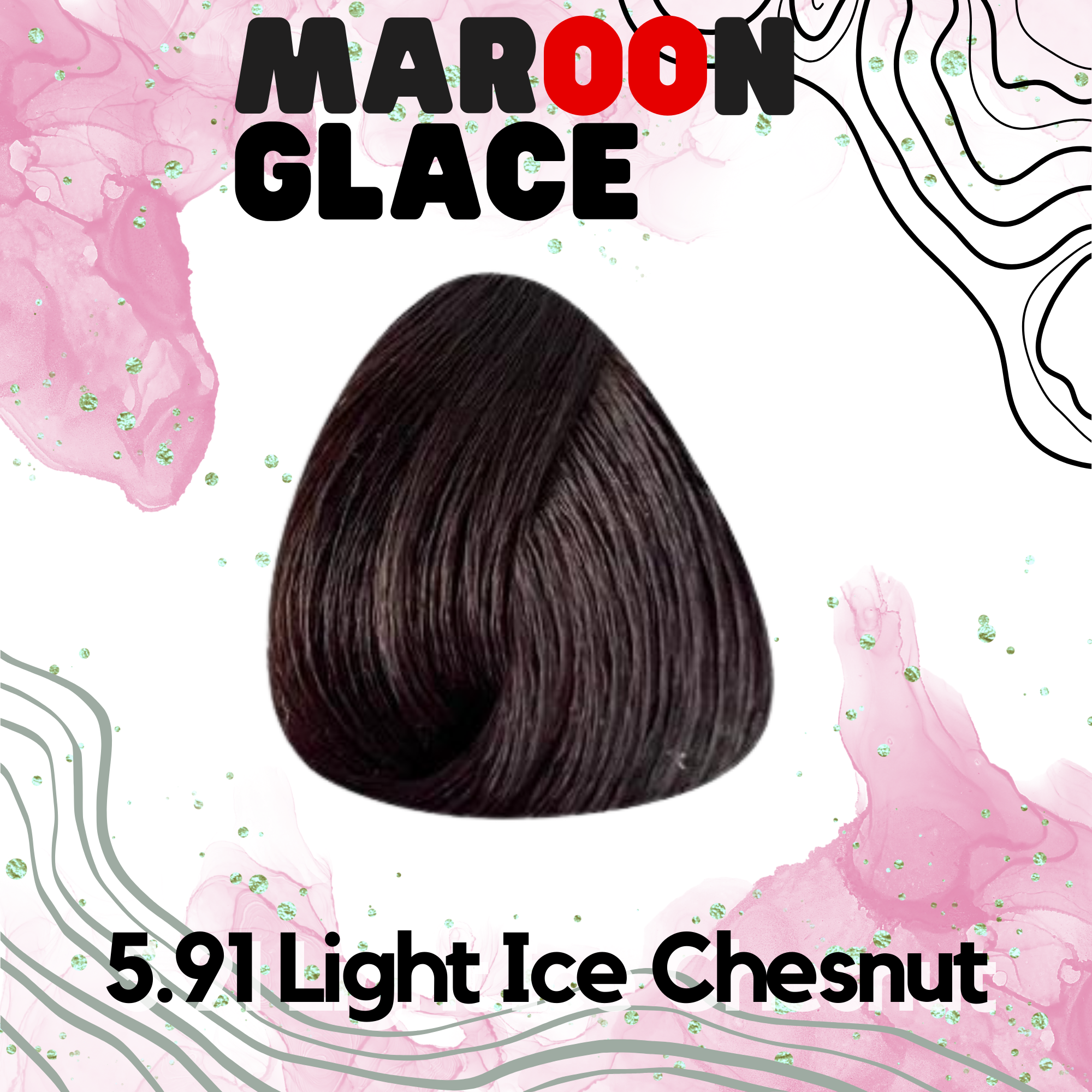 Cree Hair Color Maroon Glace