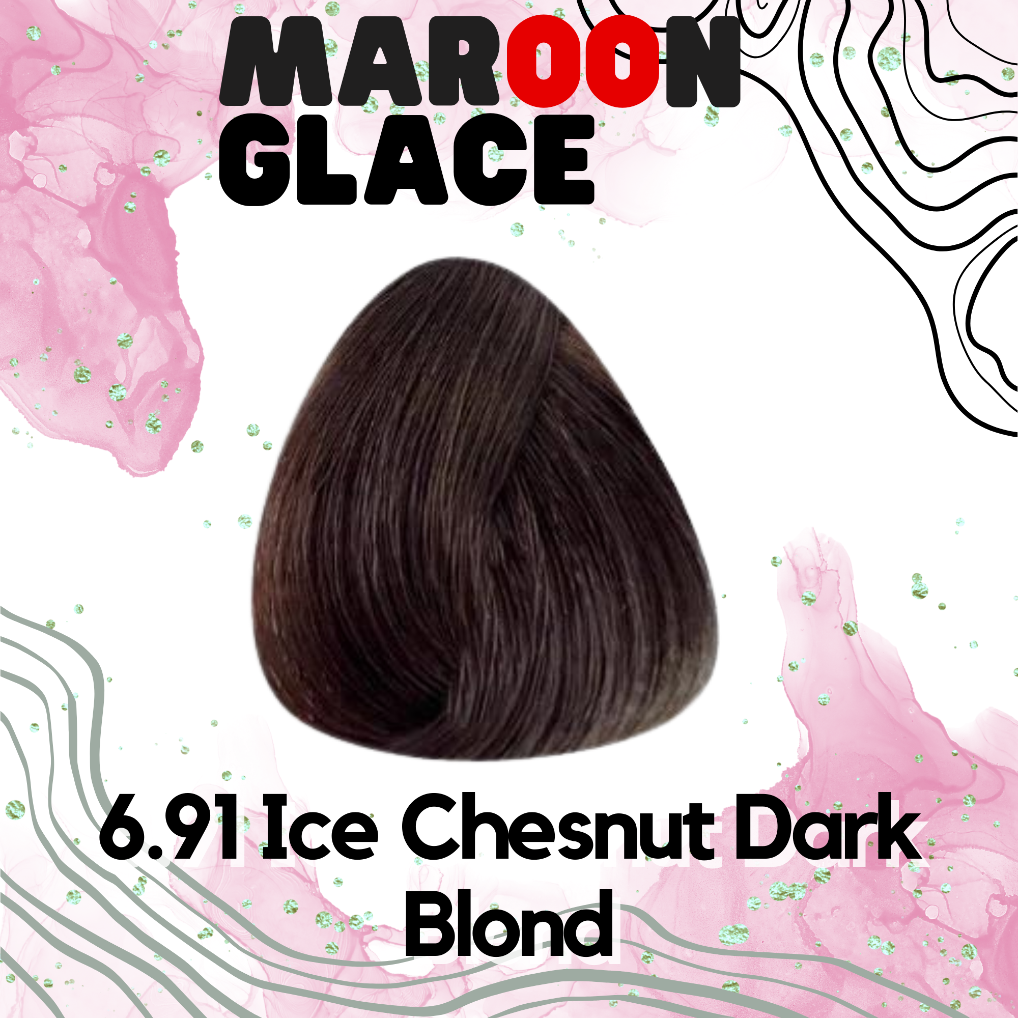 Cree Hair Color Maroon Glace