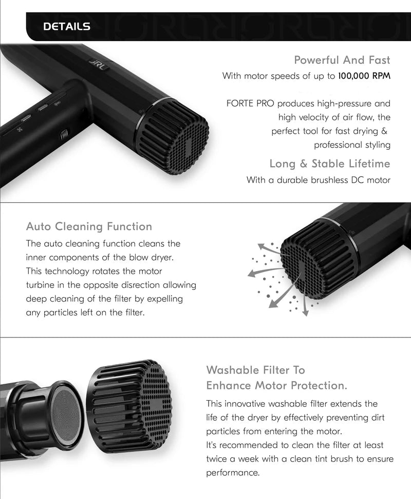 JRL Professional Forte Hair Dryer