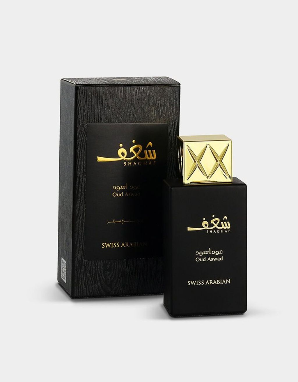 Swiss Arabian Shaghaf Oud Aswad EDP M 75ml Boxed (Rare Selection)