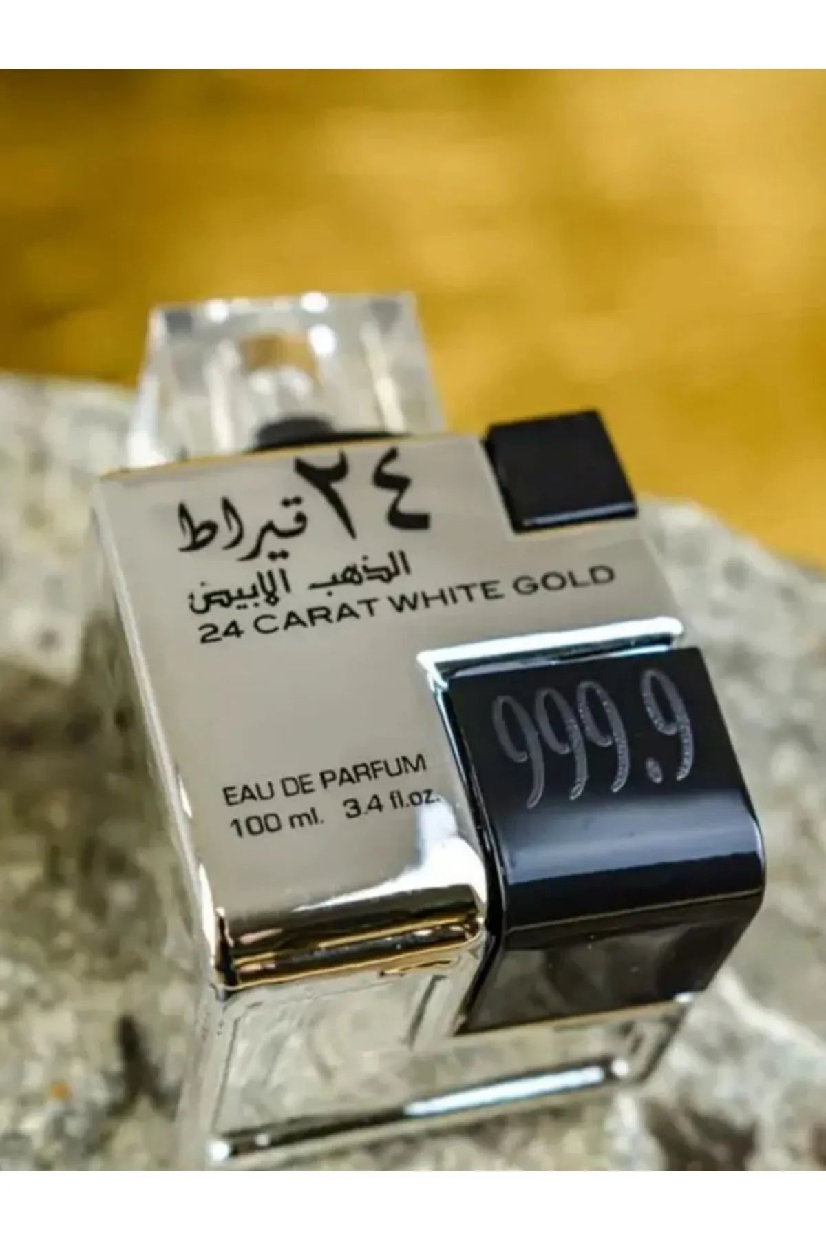 Lattafa 24 Carat White Gold M EDP 100ml Boxed