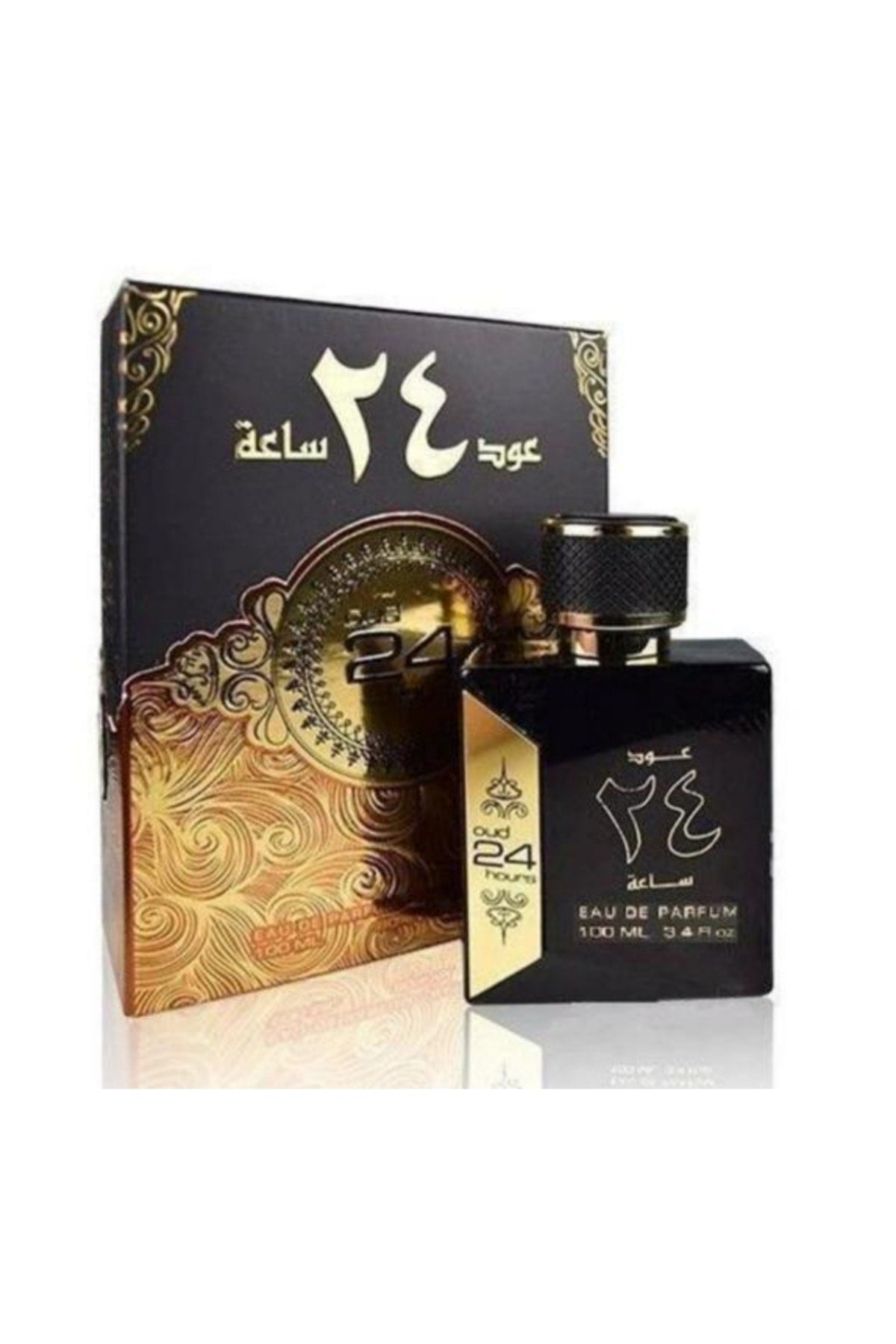 Set - Ard Al Zaafaran Oud 24 Hours EDP M 100ml Gift Set (Rare Selection)