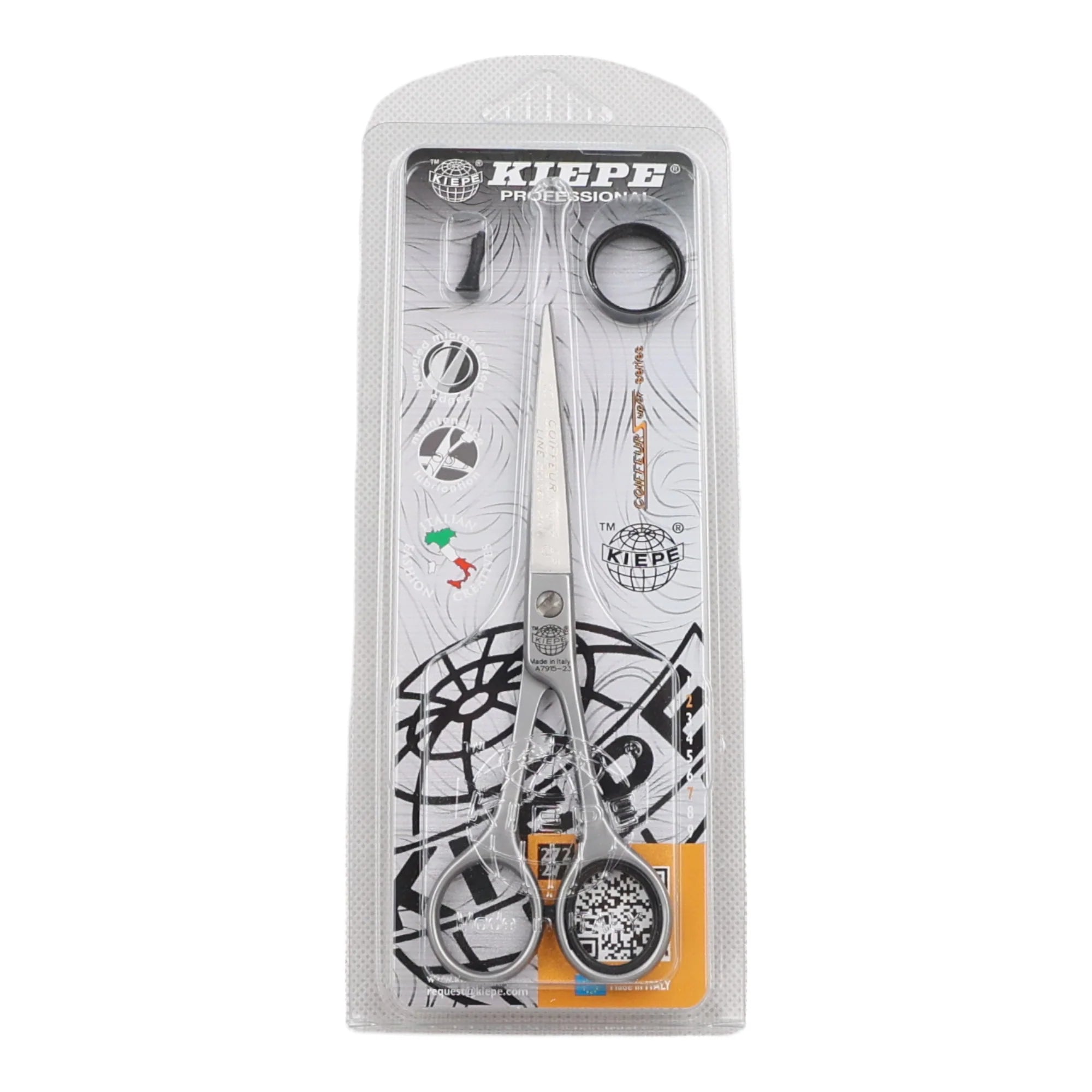 Kiepe Professional 6-Inch Scissors Cut Line Razor - Professional Haircutting Tool