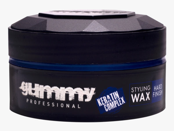 Gummy Hair Styling Wax Hard Finish - Strong Hold Matte Finish Styling Wax