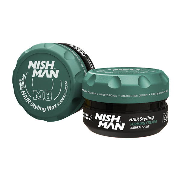 Nishman Matte Hair Styling Wax - Strong Hold 100Ml