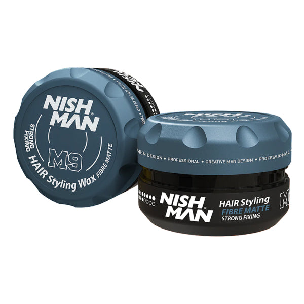 Nishman Hair Styling Matte Wax - Strong Hold 100Ml