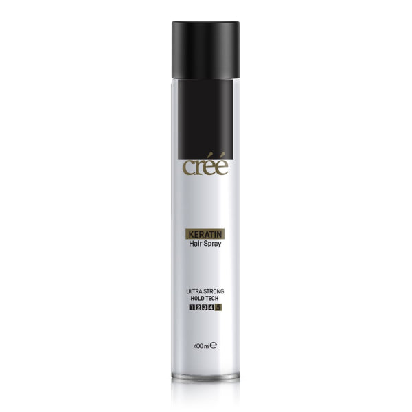 Cree Ultra Strong Hold Keratin Hair Spray 13.53 Fl.Oz.