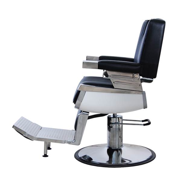 K-CONCEPT Barber Chair - Lincoln Headrest Inside KC-OZBC20.2 BLACK