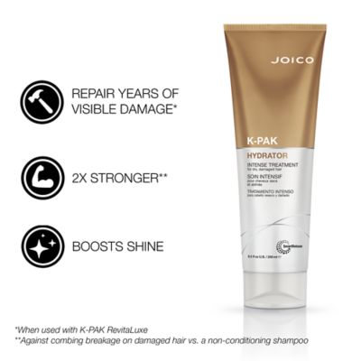 Joico K-PAK Intense Hydrator treatment for dry, damaged hair
