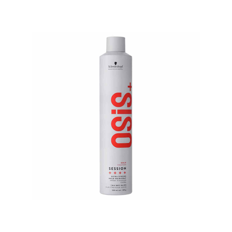 Schwarzkopf Osis+ Session Hold Fixation Extra Strong Hair Spray, 500ml