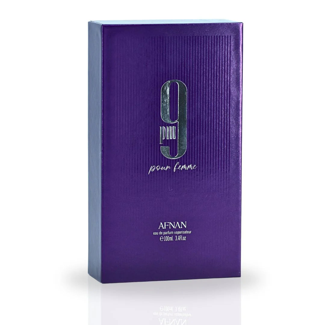 Afnan 9 PM Femme EDP W 100 ml Boxed