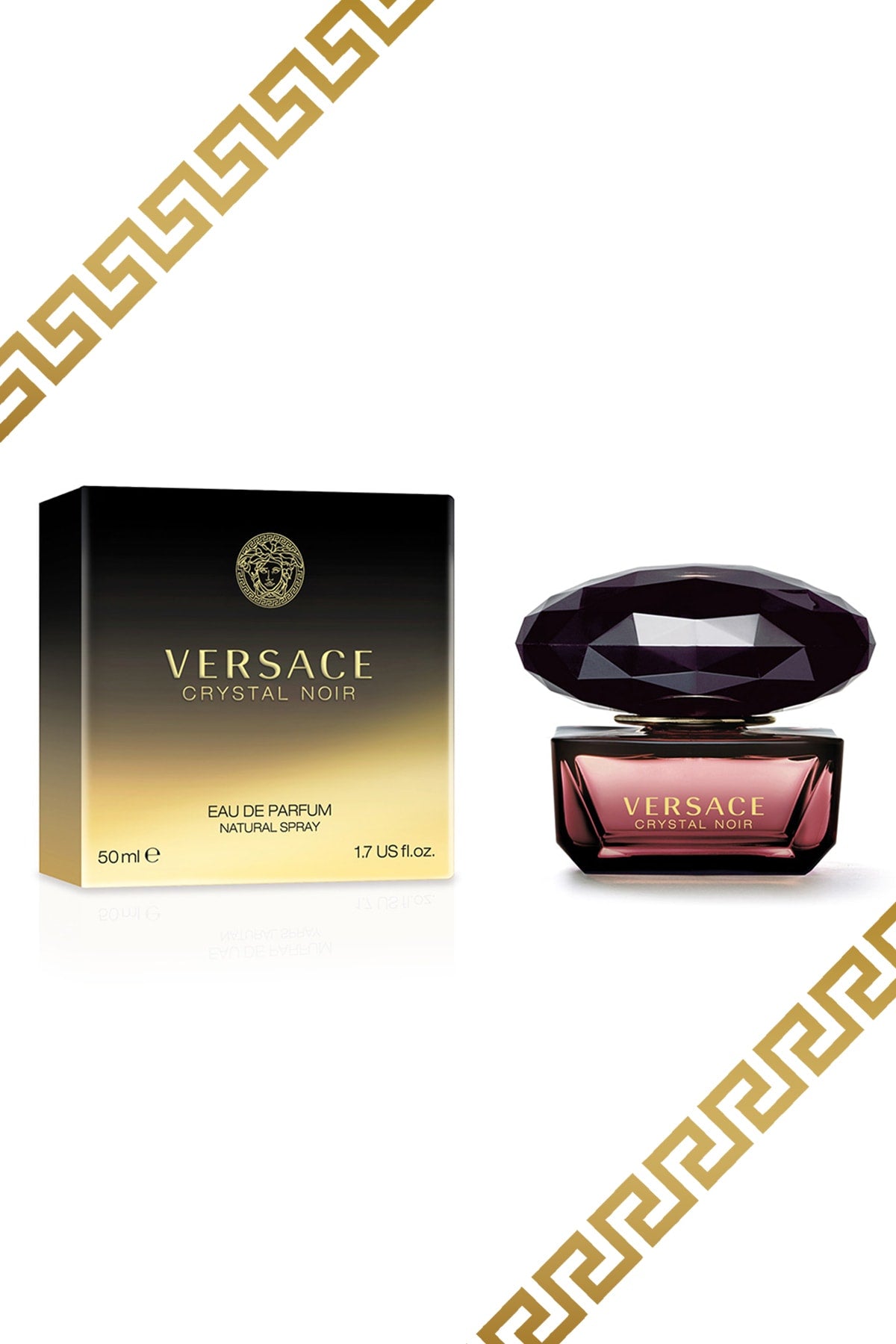 Versace Crystal Noir Eau De Parfum W 50ml Boxed