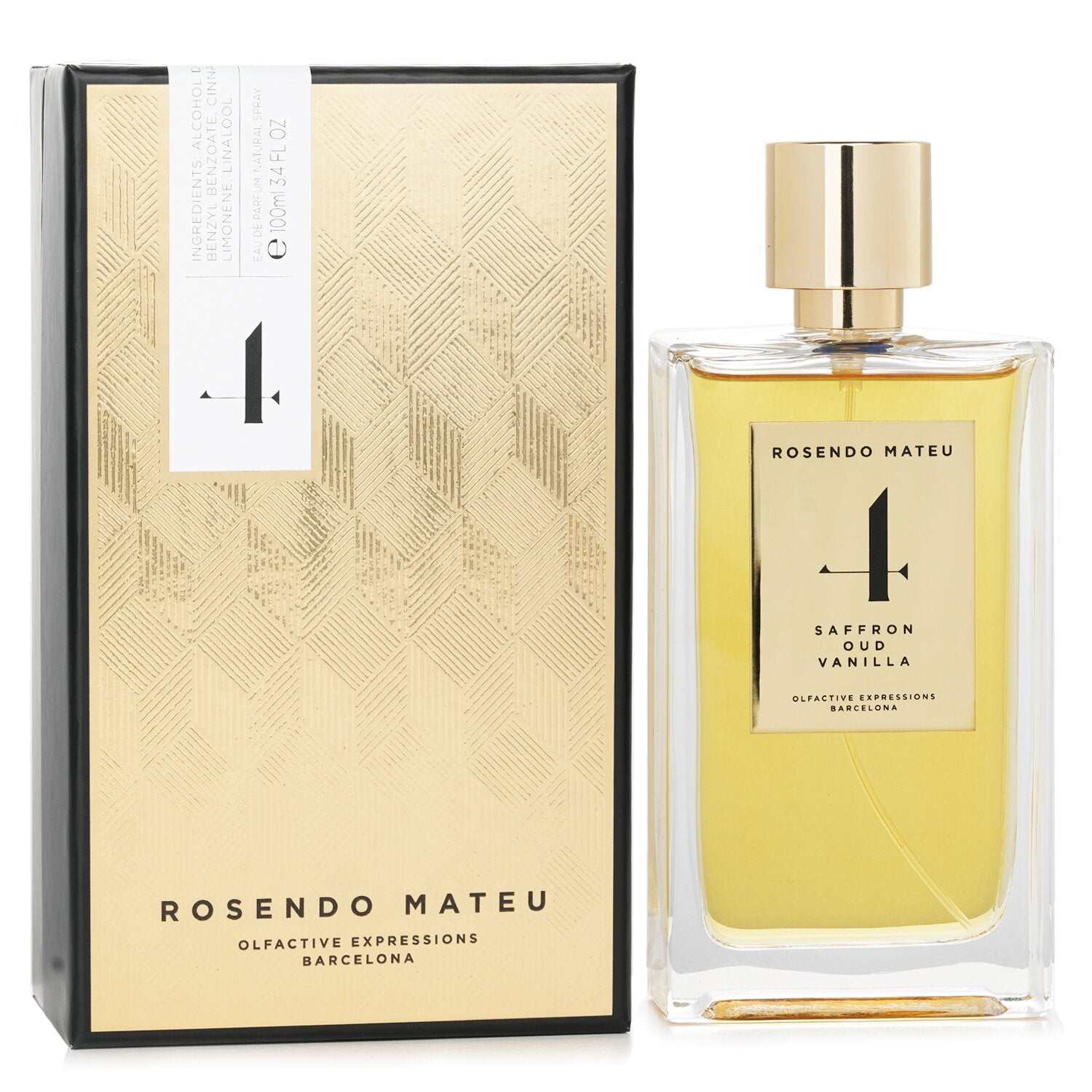 Rosendo Mateu No 4 Saffron Oud Vanilla EDP M 100ml