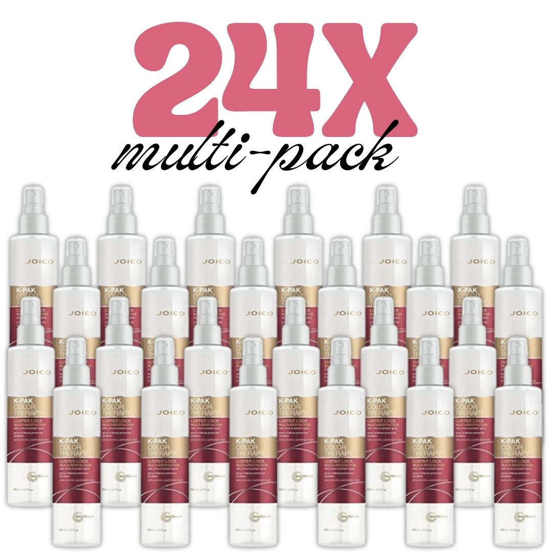 Joico K-PAK Color Therapy Luster Lock Multi-Perfector Daily Shine & Protect Spray 24X Multipack