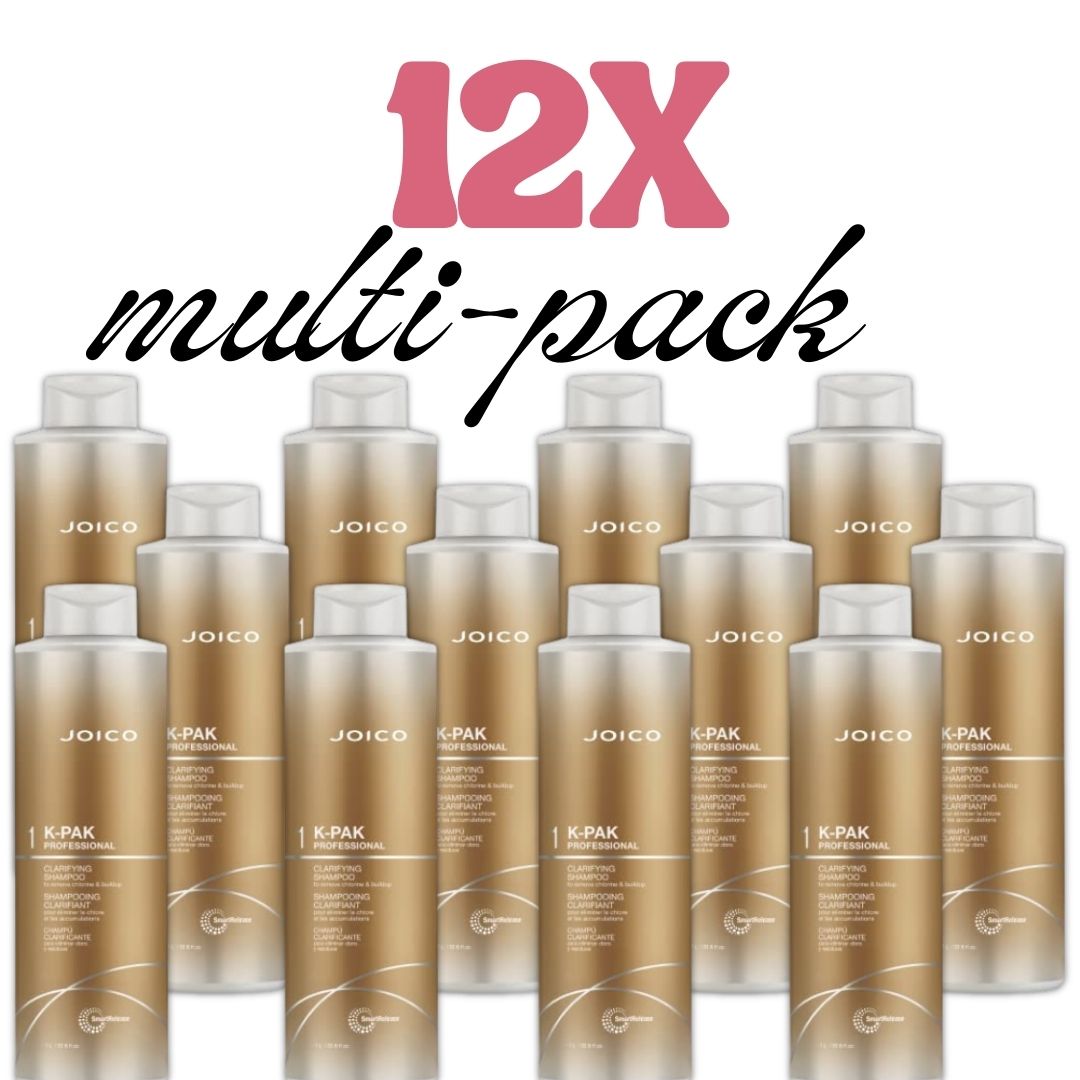 Joico K-PAK Professional Clarifying Shampoo 12X Multipack