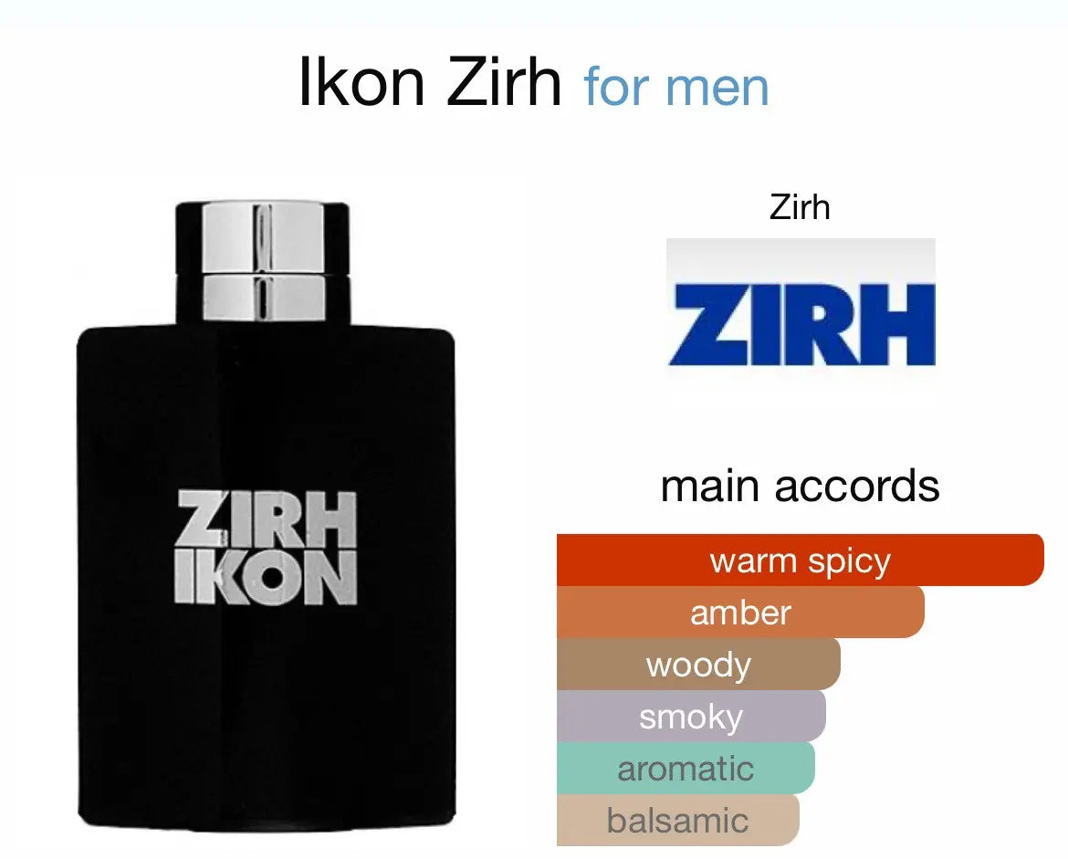 Zirh IKON EDT M 75ml Boxed (Black) (Rare Selection)