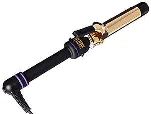1 1/4 INCH SALON CURLING IRON - 24k GOLD - GOLD color
