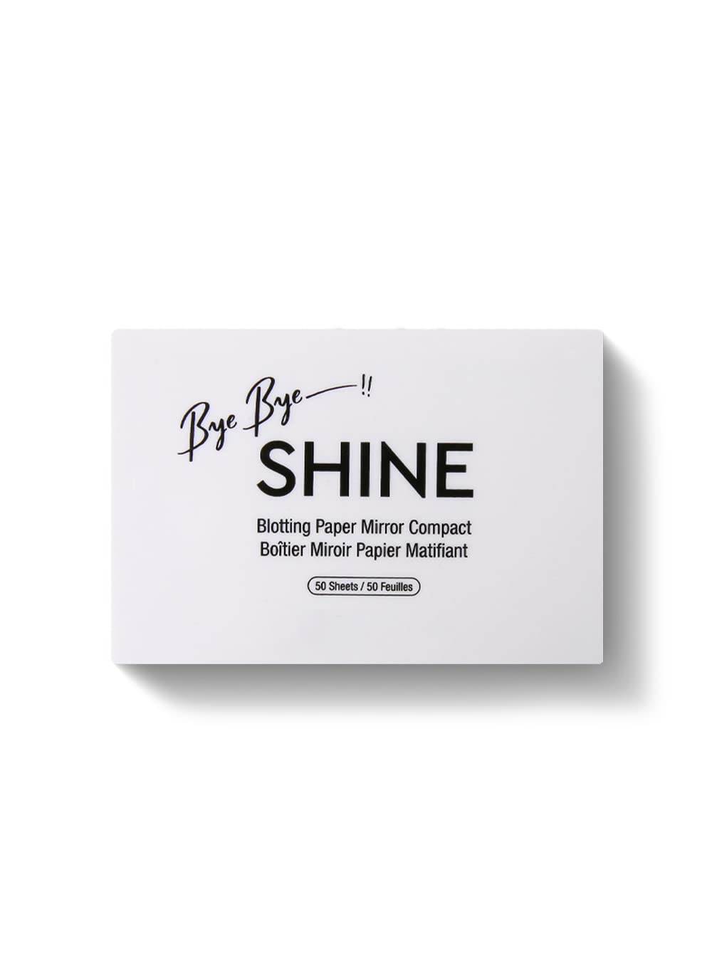 ABSOLUTE Bye Bye Shine Blotting Paper Mirror Compact