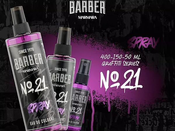 Marmara Barber Barber Cologne Graffiti 400Ml No.21