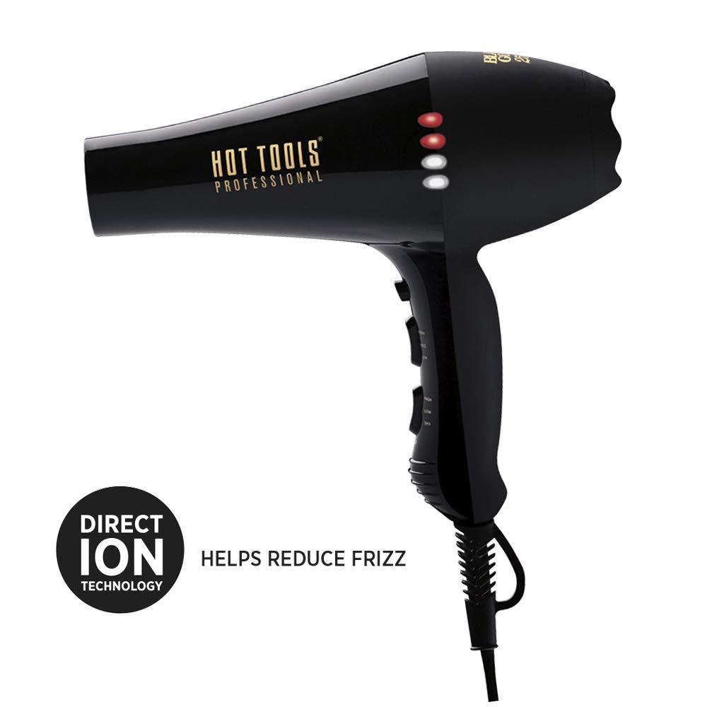 Black Gold Ionic AC Motor Salon Dryer