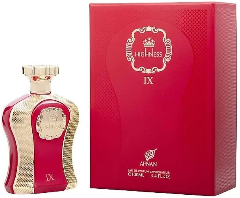 Afnan IX Her Highness Maroon EDP W 100ml Boxed (Rare Selection)