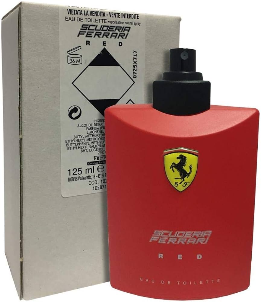 Tester - Ferrari Red M 125ml Tester
