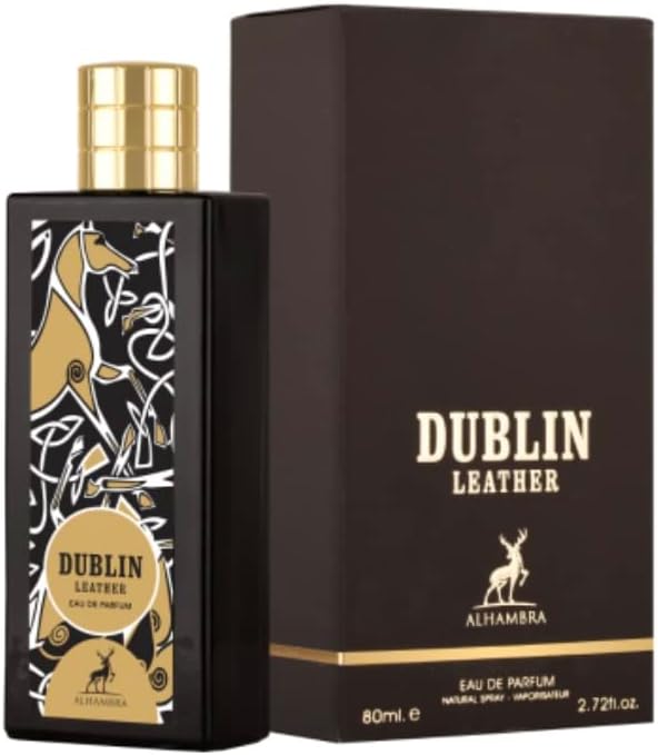 Lattafa Dublin Leather EDP M 80ml Boxed