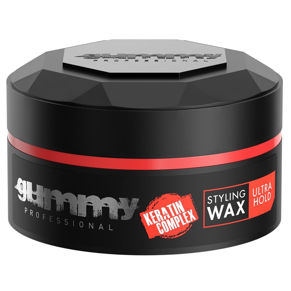 Gummy Hair Styling Wax Ultra Hold - Strong Hold Matte Finish Hair Wax