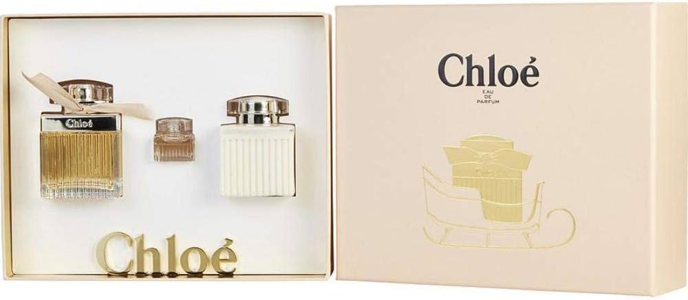 Xmas Gift Set - Chloe (New) EDP W 75 ml Gift Set (w/ Body Lotion)(Hard Box)
