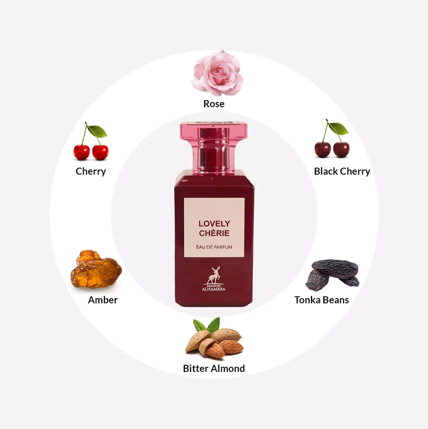 Lattafa Alhambra Lovely Cherry M EDP 100ml Boxed