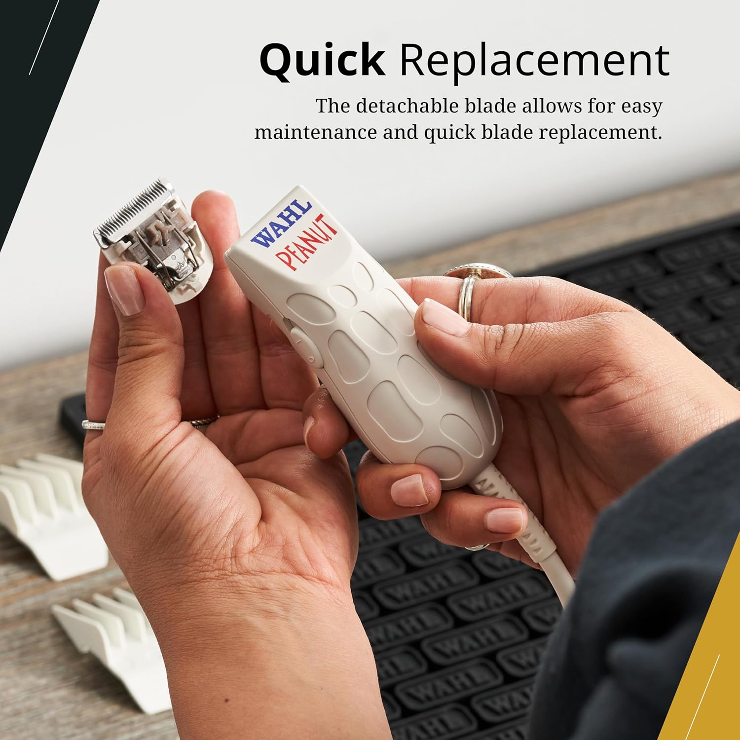 Wahl Professional Standard Peanut Snap-On Clipper/Trimmer Blade