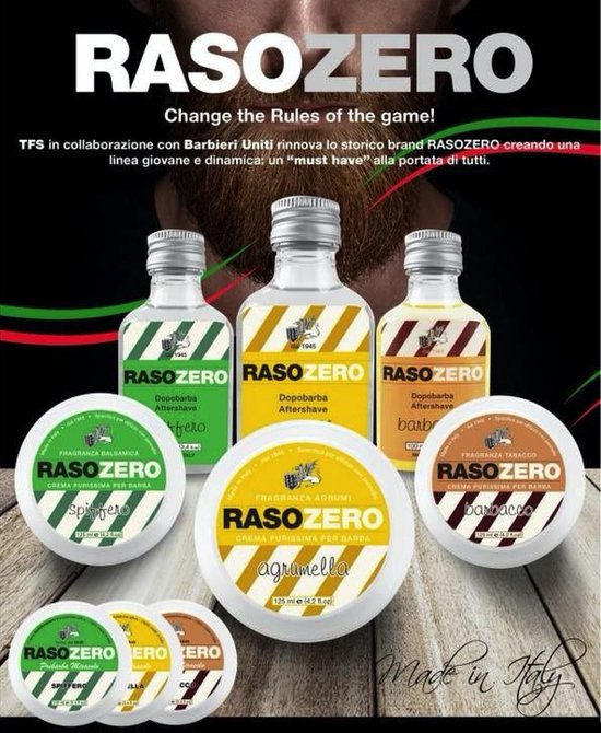 Rasozero Crème Pré-Rasage Spiffero - 100Ml