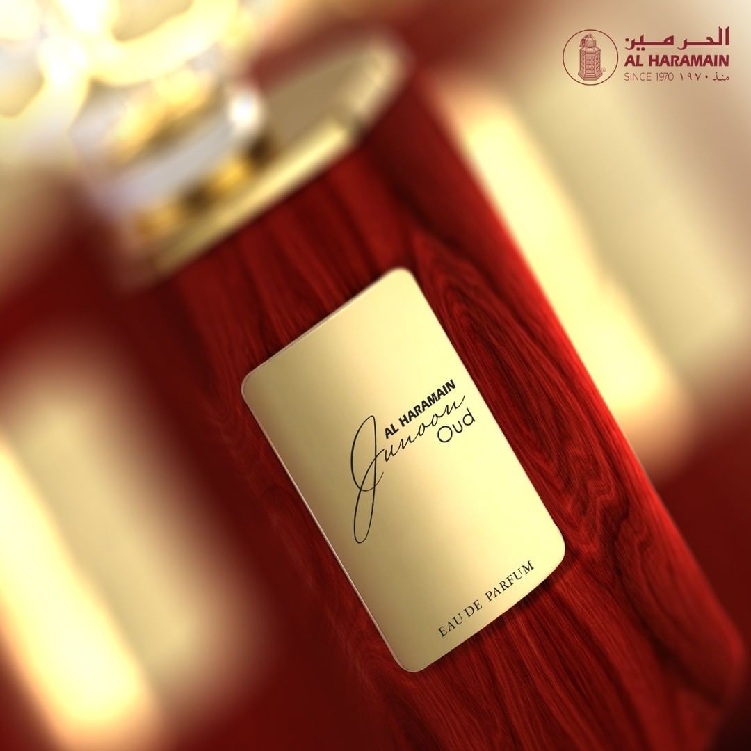 Al Haramain Junoon Oud (Tygar Twist) EDP M 75ml Boxed