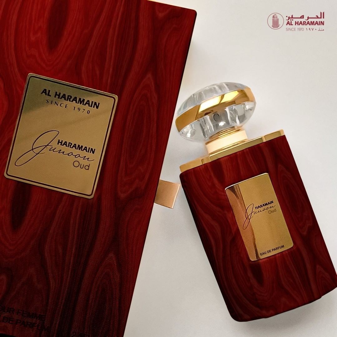 Al Haramain Junoon Oud (Tygar Twist) EDP M 75ml Boxed