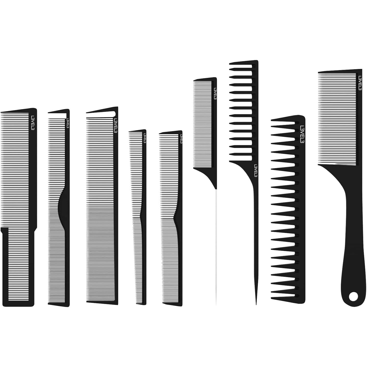 LV3 COMB SET 9PK BLACK
