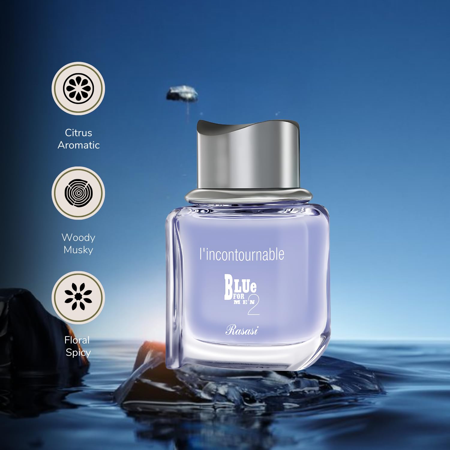 Rasasi L'Incontournable Blue 2 EDP M 100ml Boxed