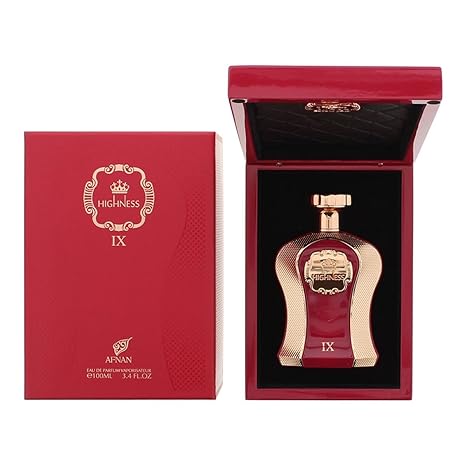 Afnan IX Her Highness Maroon EDP W 100ml Boxed (Rare Selection)