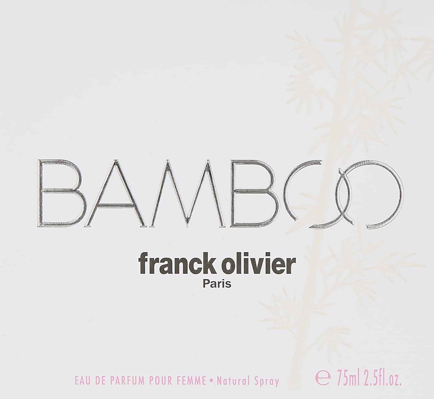 Franck Olivier Bamboo Pour Femme EDP W 75ml