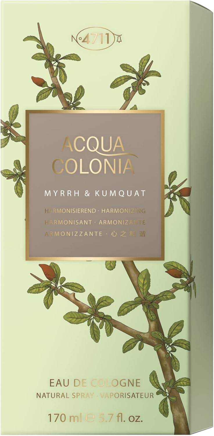 4711 Acqua Colonia Myrrh and Kumquat EDC M 170ml Boxed (Rare Selection)