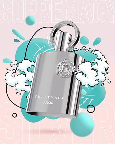 Afnan Supremacy Silver EDP M 100 ml Boxed (Rare Selection)