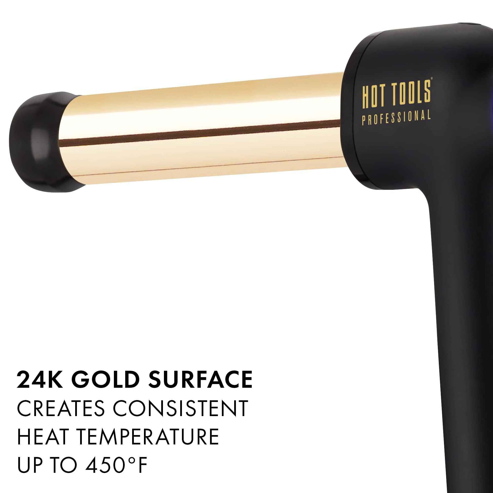 1" Hot Tools Curl Bar - Professional Hair Styling Tool
